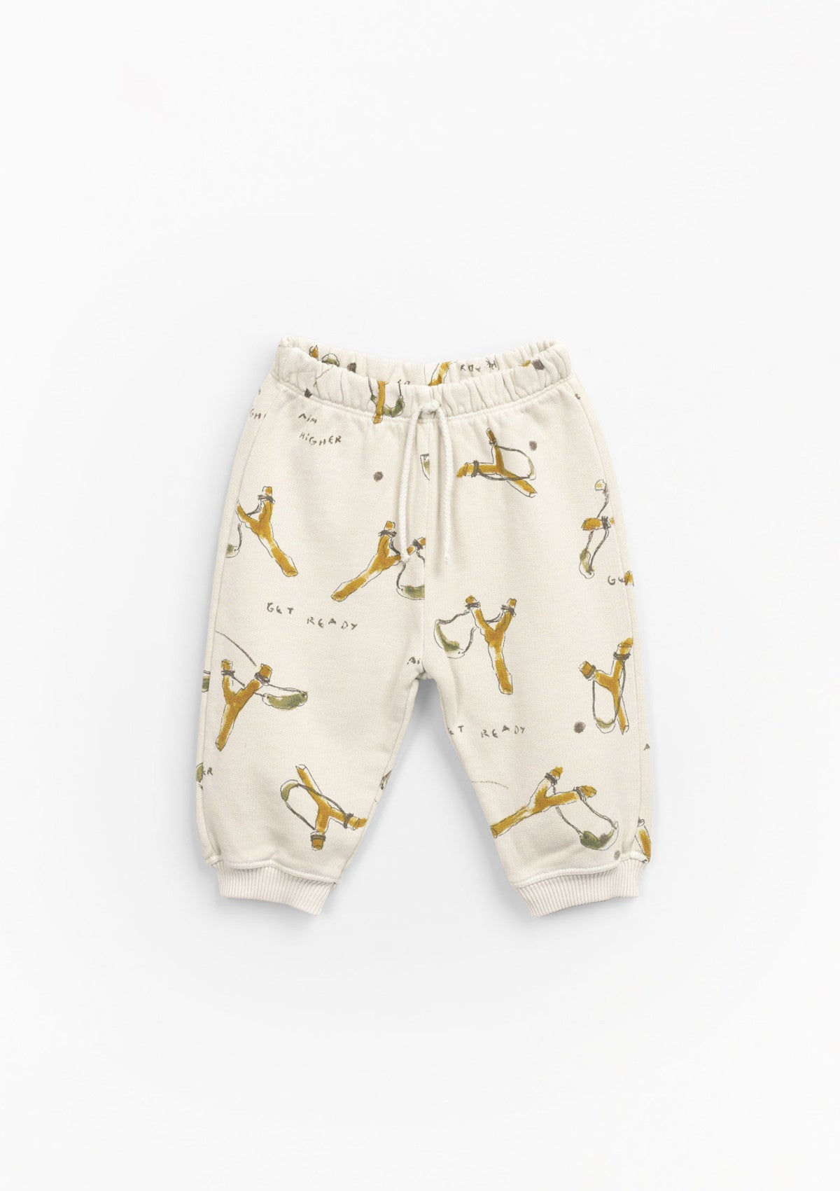 Calça mistura de algodão orgânico e algodão | Mother Lúcia - PLAYUP