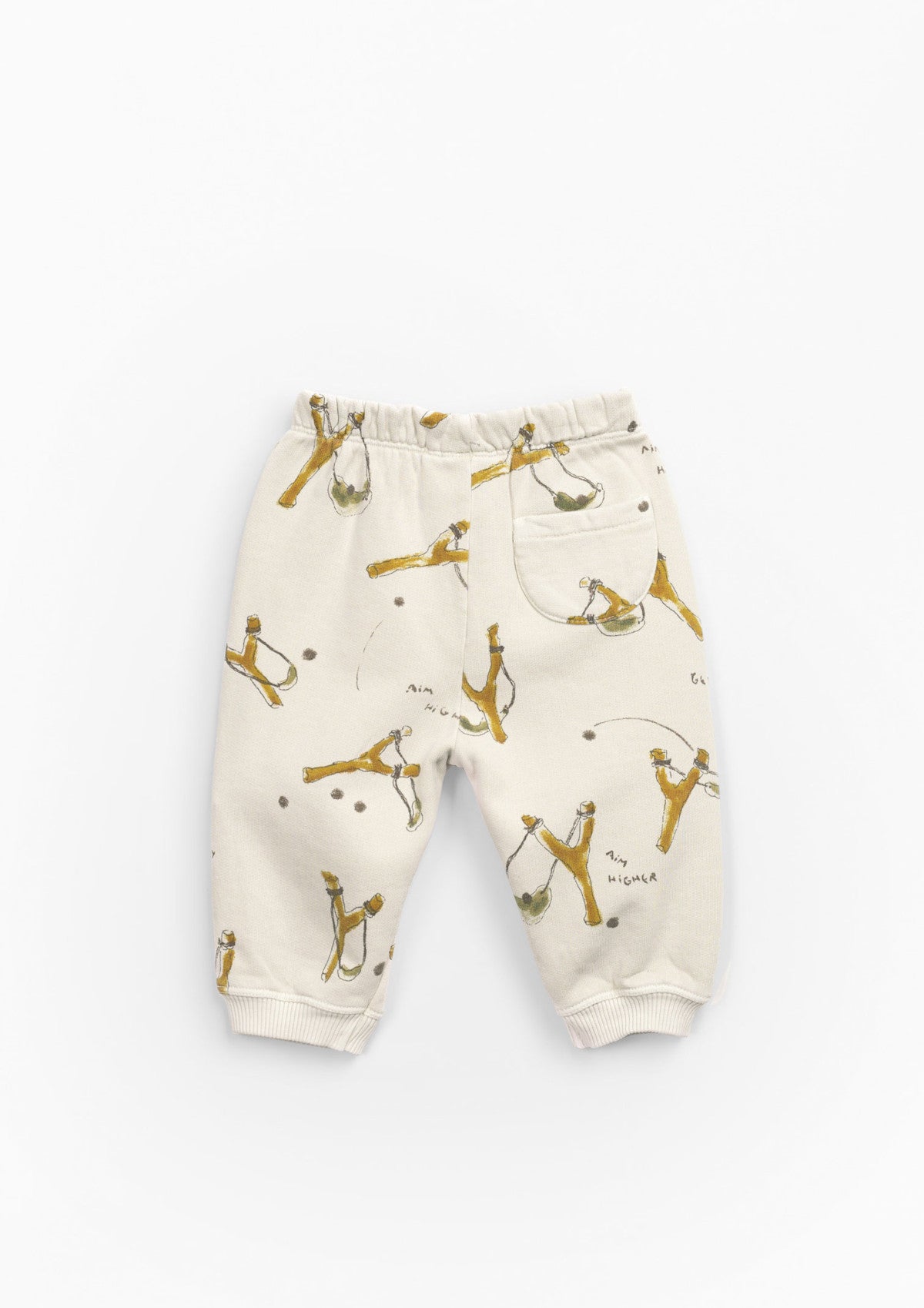 Calça mistura de algodão orgânico e algodão | Mother Lúcia - PLAYUP