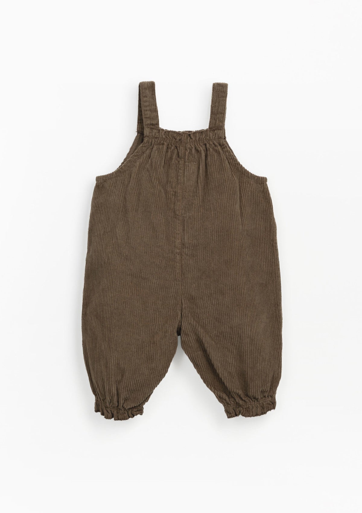 Macacão com abertura de botões de coco | Mother Lúcia - PLAYUP