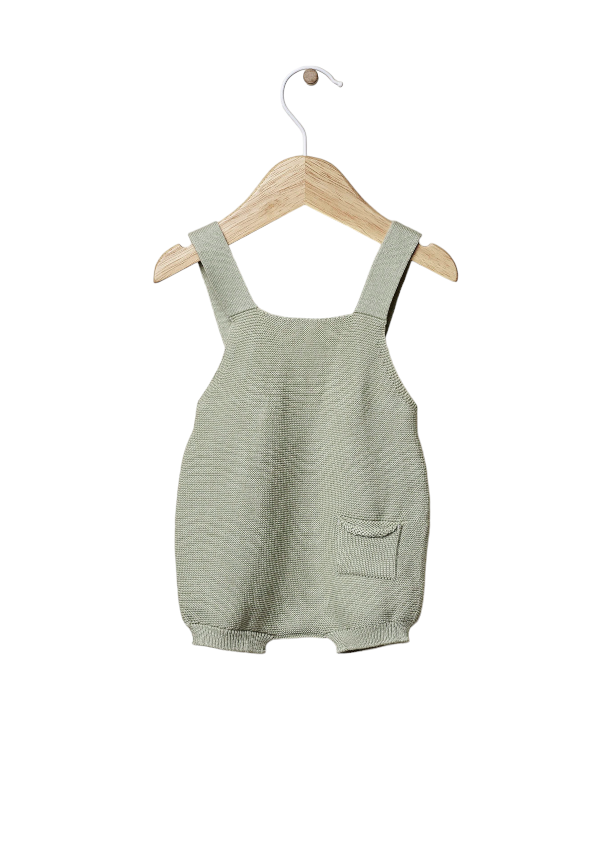 Fofo de alças tricotado em algodão orgânico | HELLO LITTLE MOTHER LOVE - WEDOBLE