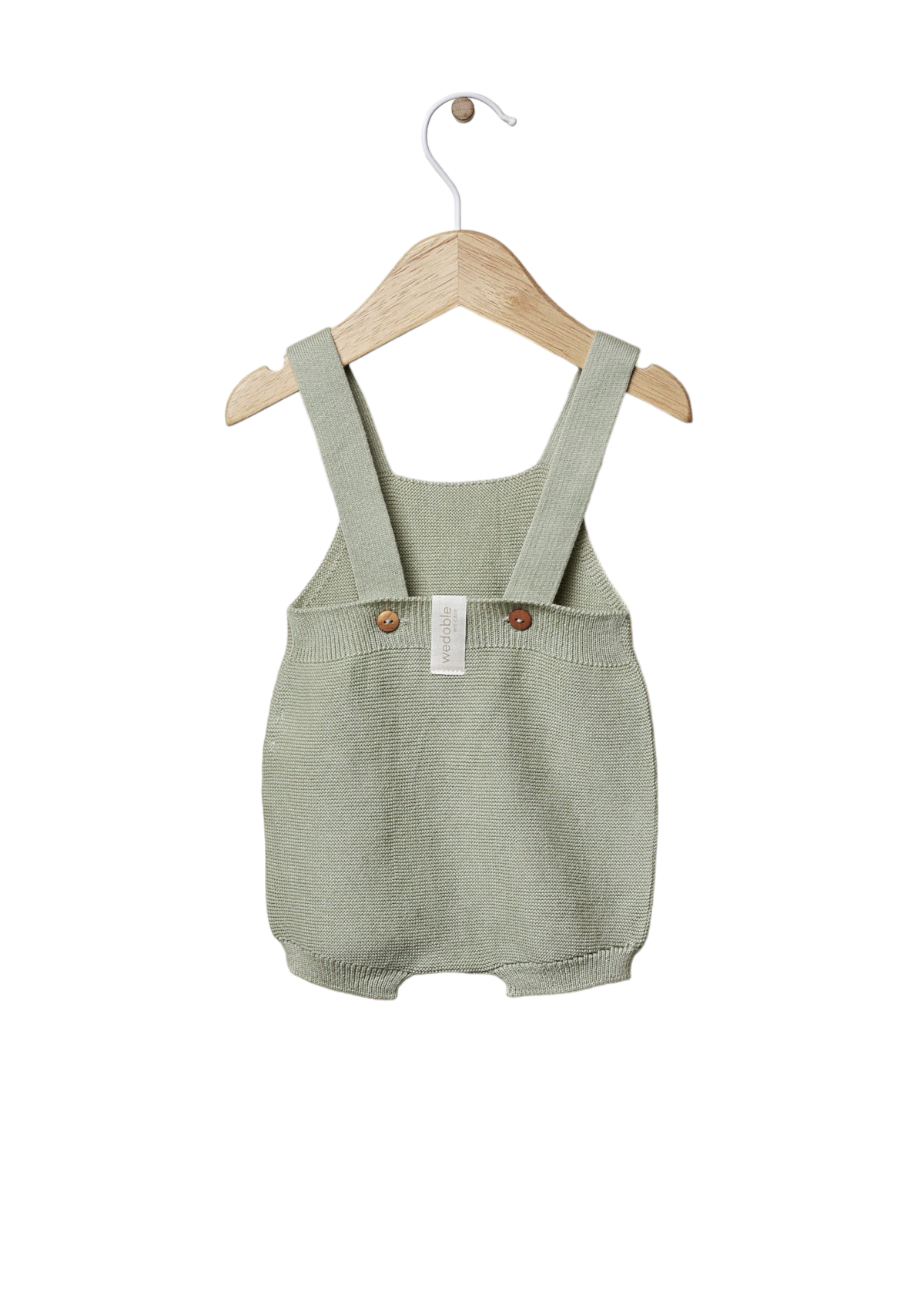 Fofo de alças tricotado em algodão orgânico | HELLO LITTLE MOTHER LOVE - WEDOBLE