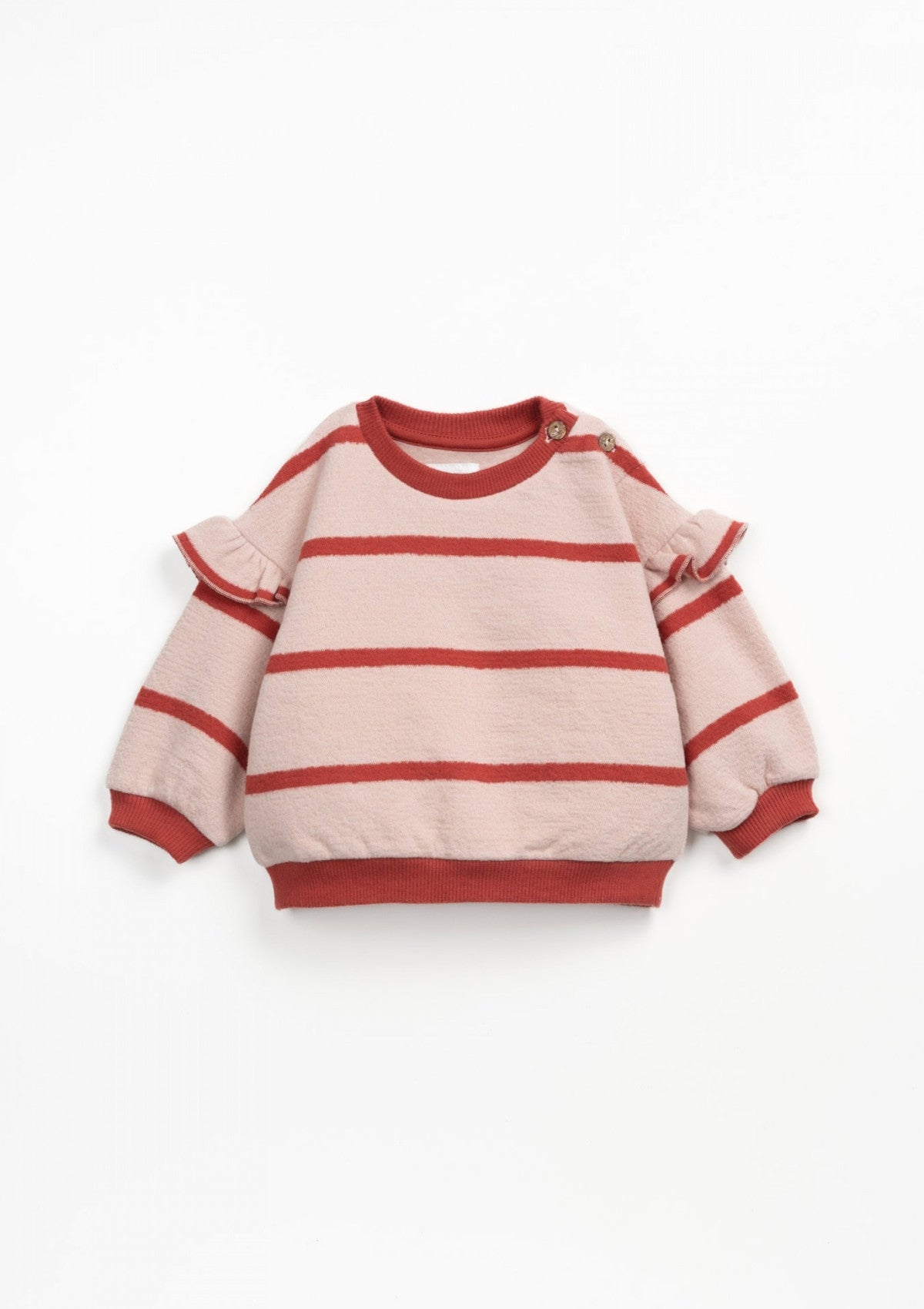 Camisola às riscas com carda interior | Wooden Memories - PLAYUP