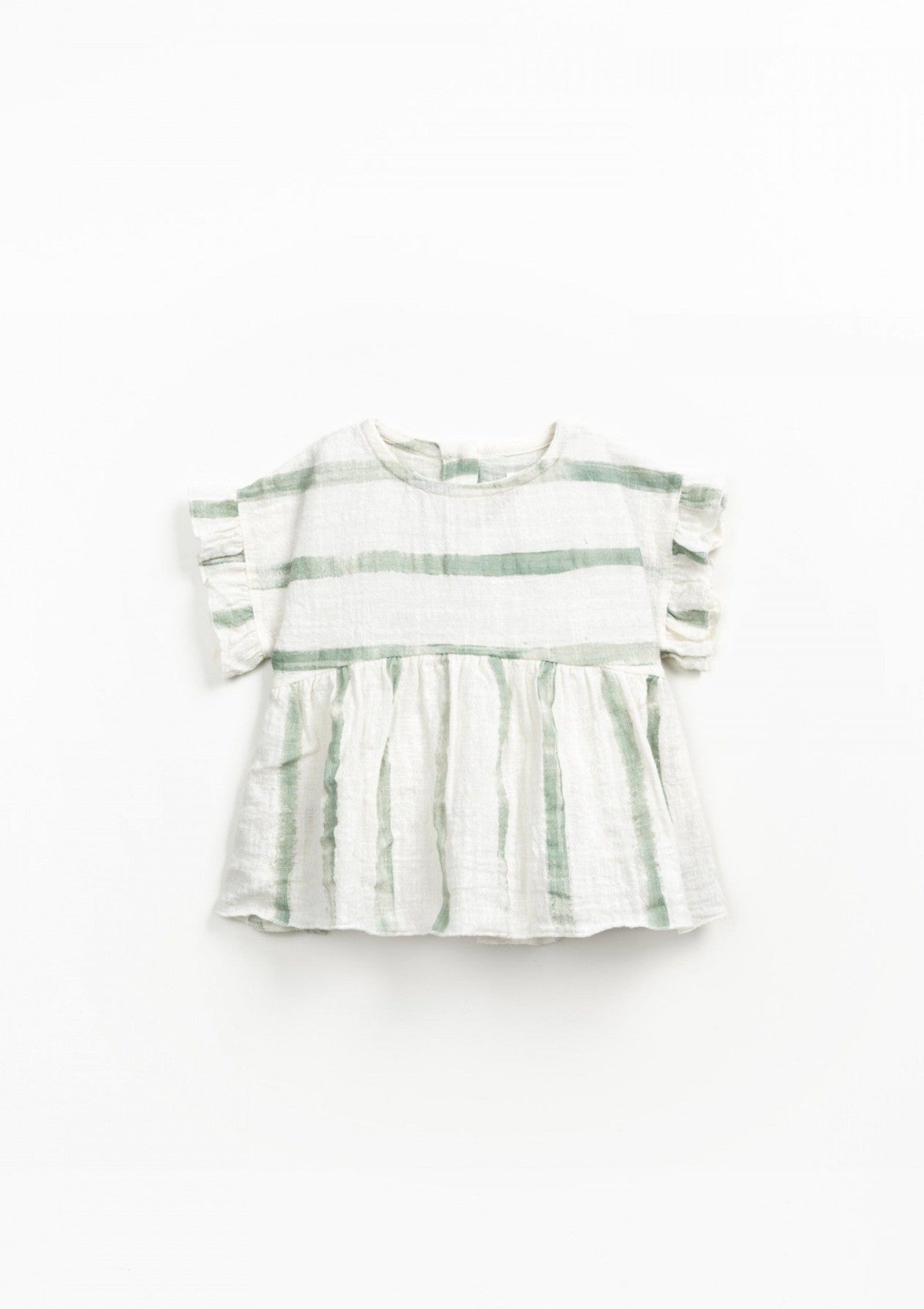 Túnica de tecido com abertura nas costas - PLAYUP