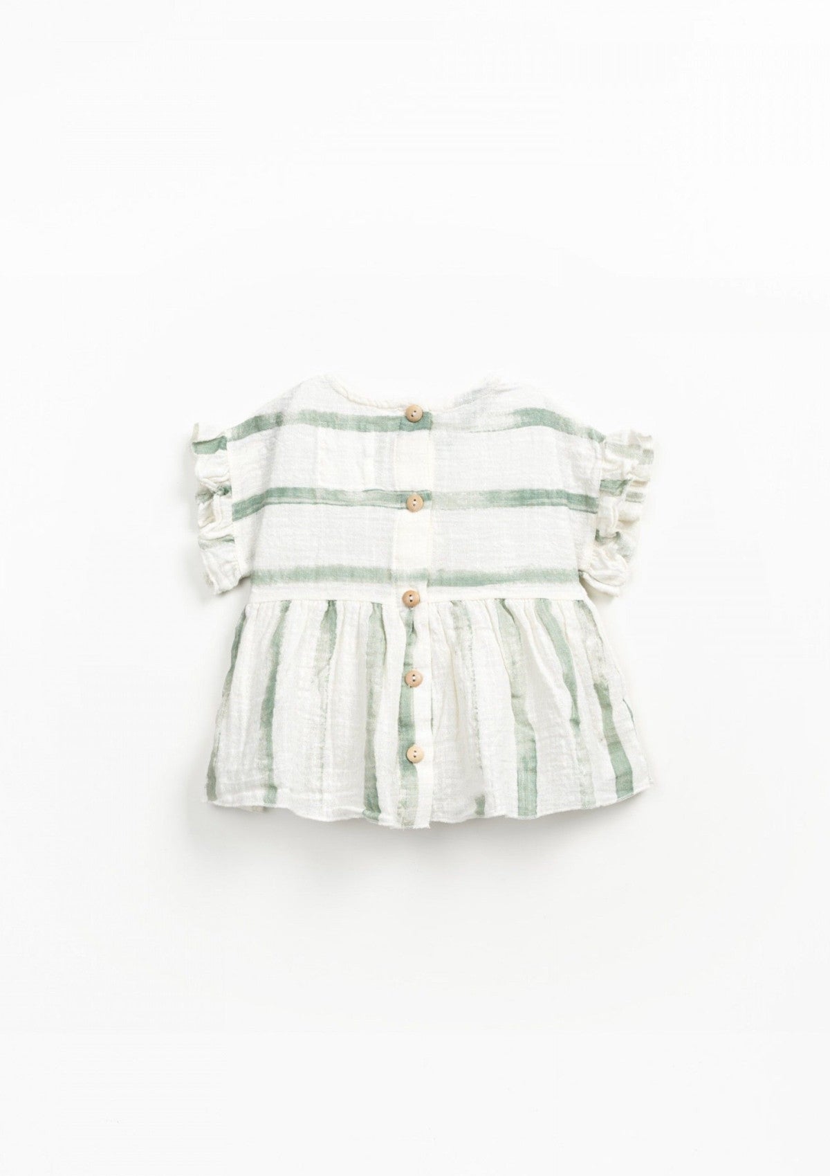 Túnica de tecido com abertura nas costas - PLAYUP