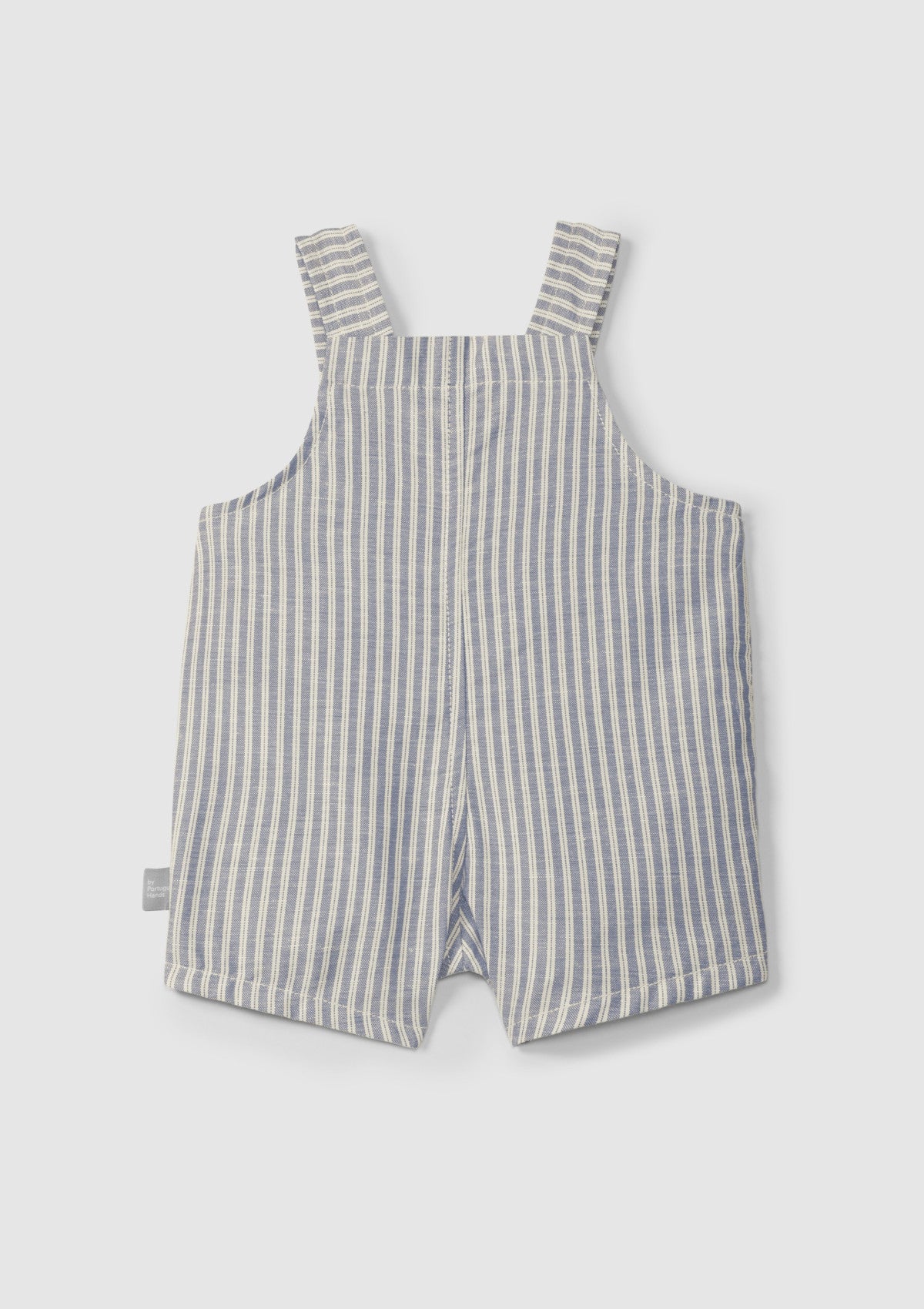 Calções de peito em tecido de riscas com bolso - SNUG