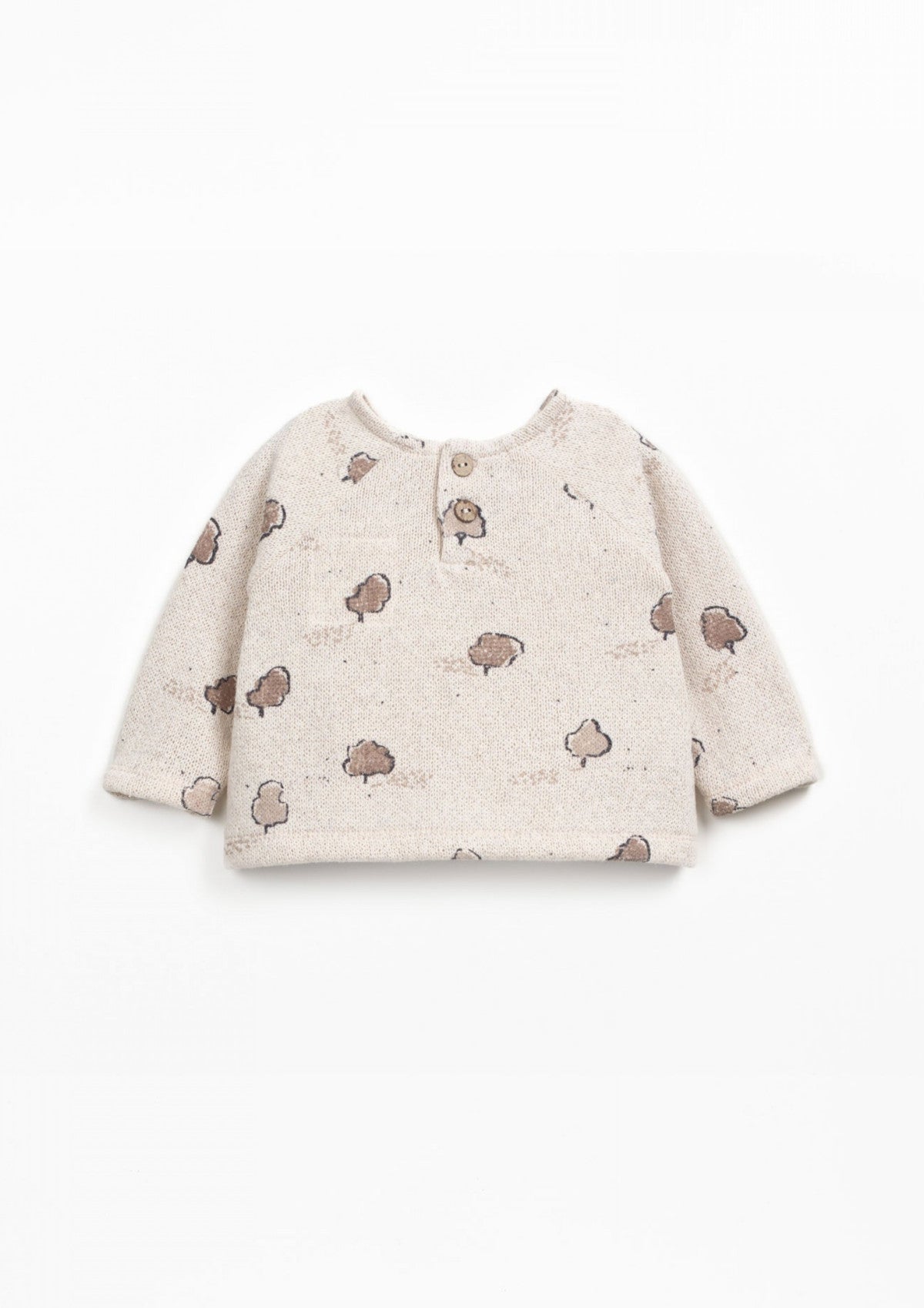 Camisola de malha com estampado de árvores - PLAYUP