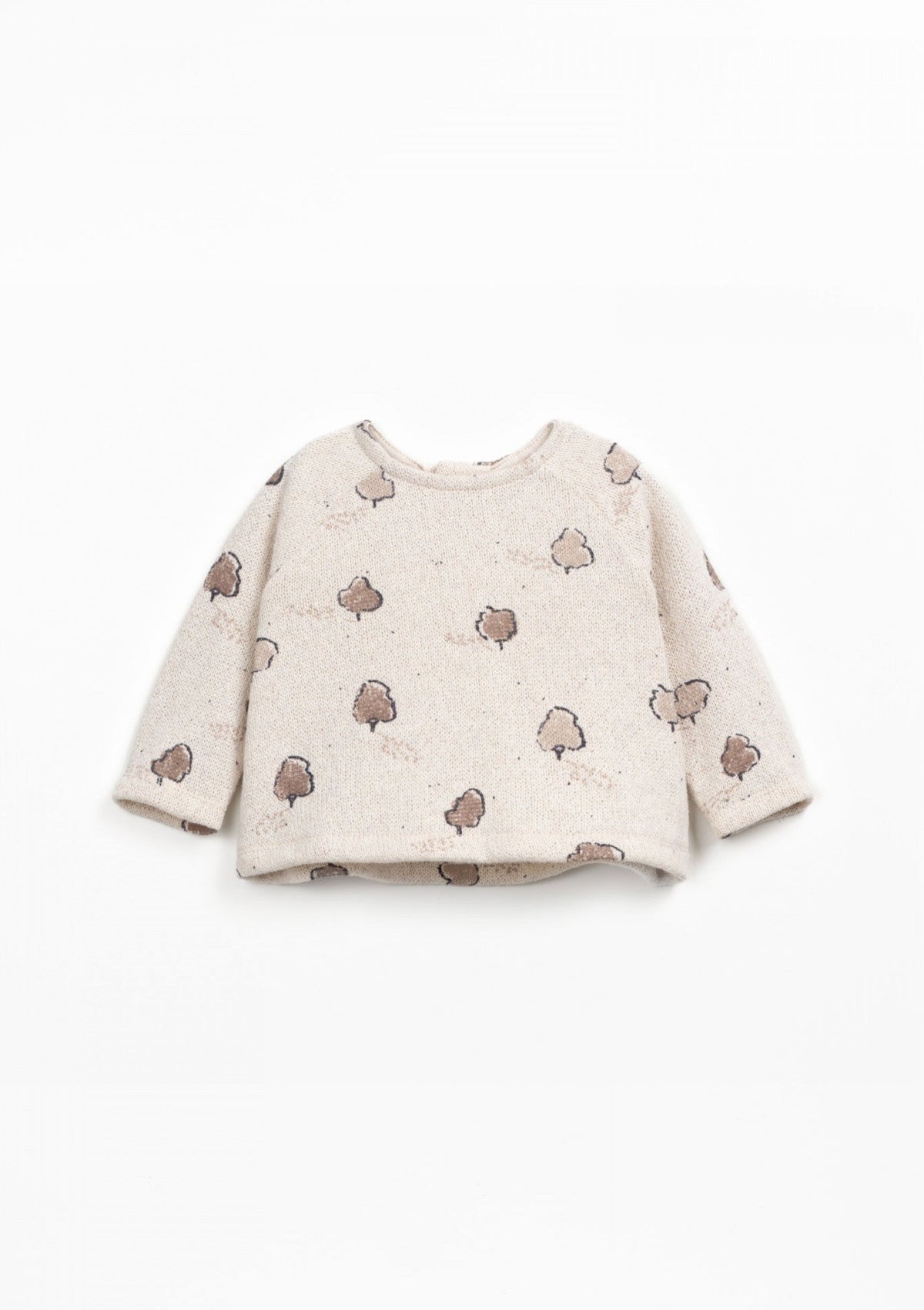Camisola de malha com estampado de árvores - PLAYUP
