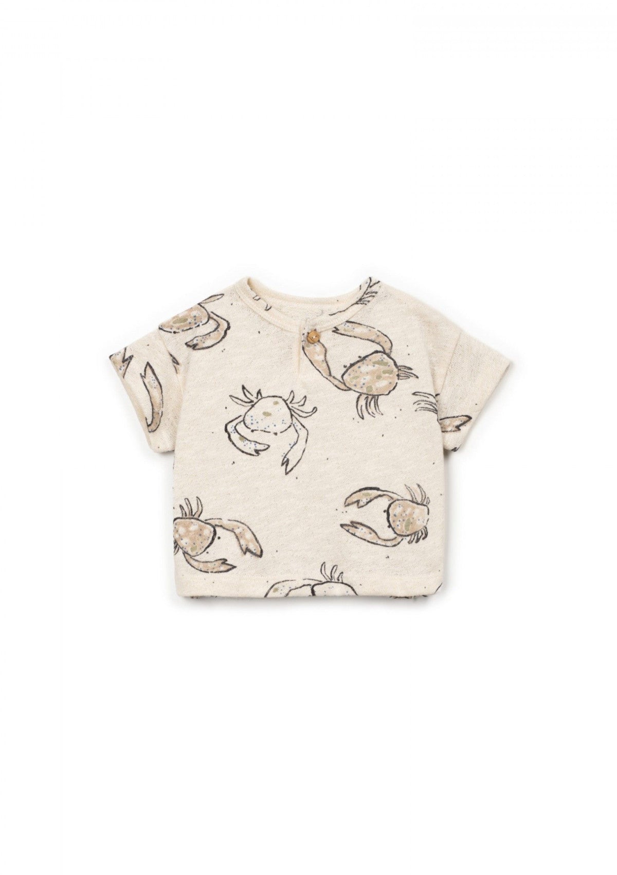 T-SHIRT JERSEY FLAMÉ ESTAMPADO - PLAYUP