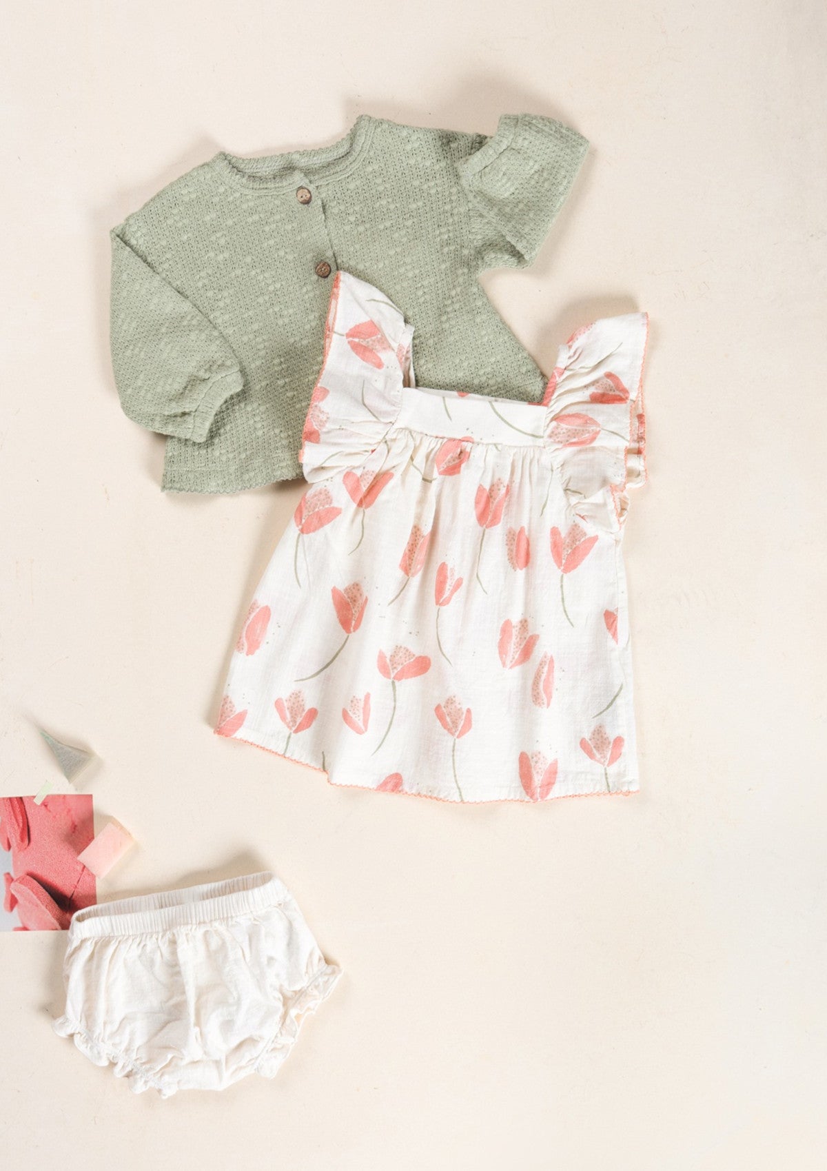 Vestido de tecido com estampado - PLAYUP