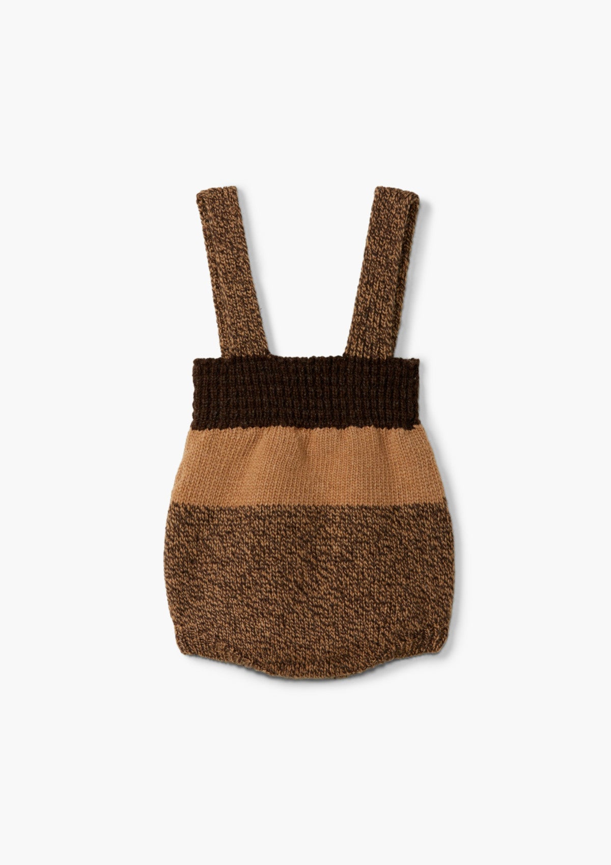 Fofo com alças tricotado em lã merino | SWEET AUTUMN - WEDOBLE