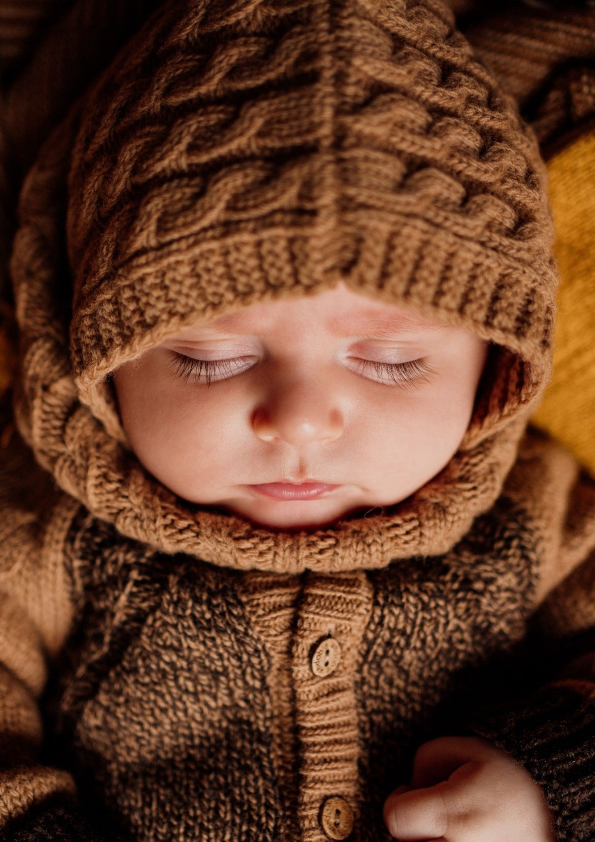 Gorro passa-montanhas tricotado em lã merino | SWEET AUTUMN - WEDOBLE