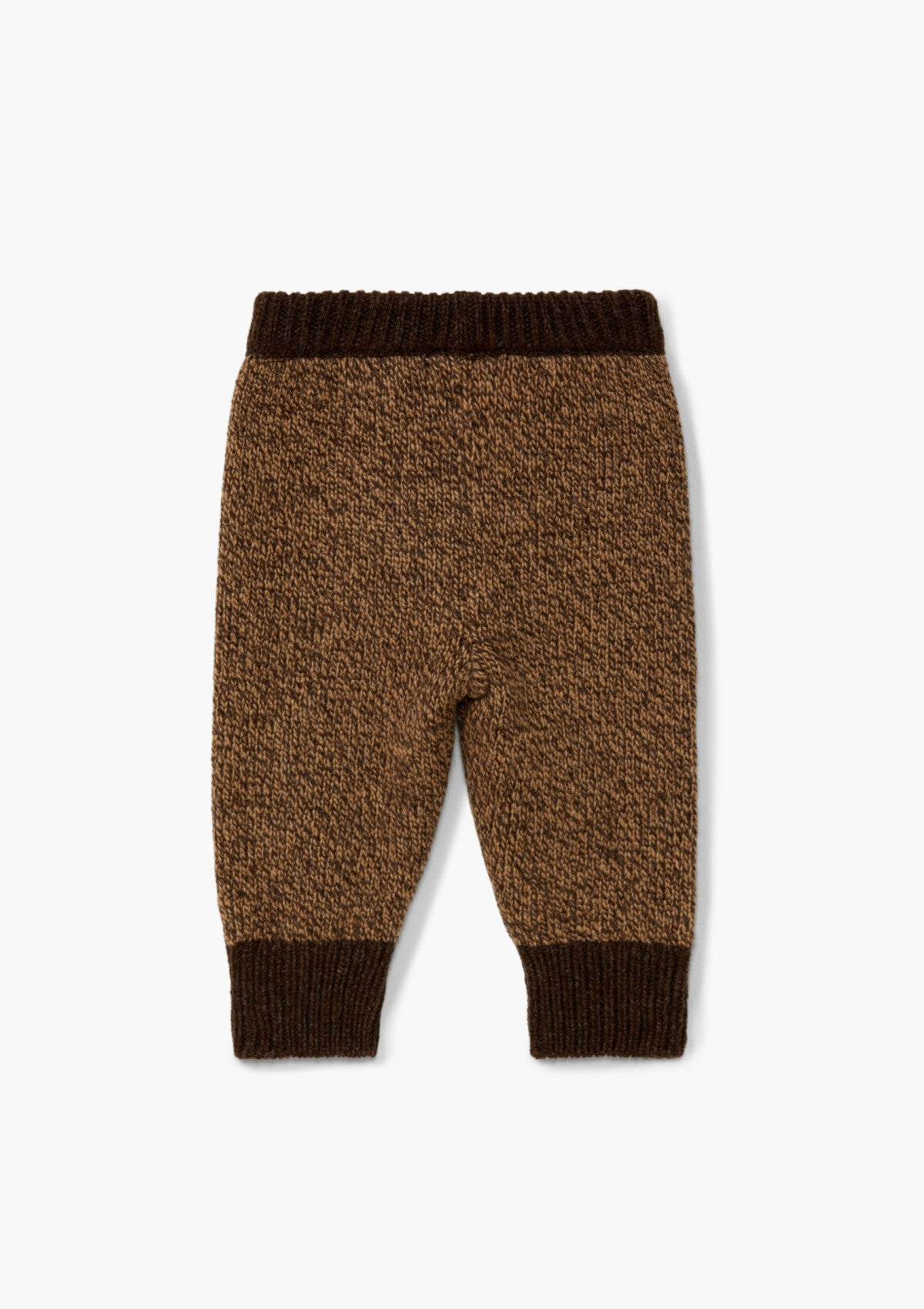 Calças tricotadas em lã merino | SWEET AUTUMN - WEDOBLE