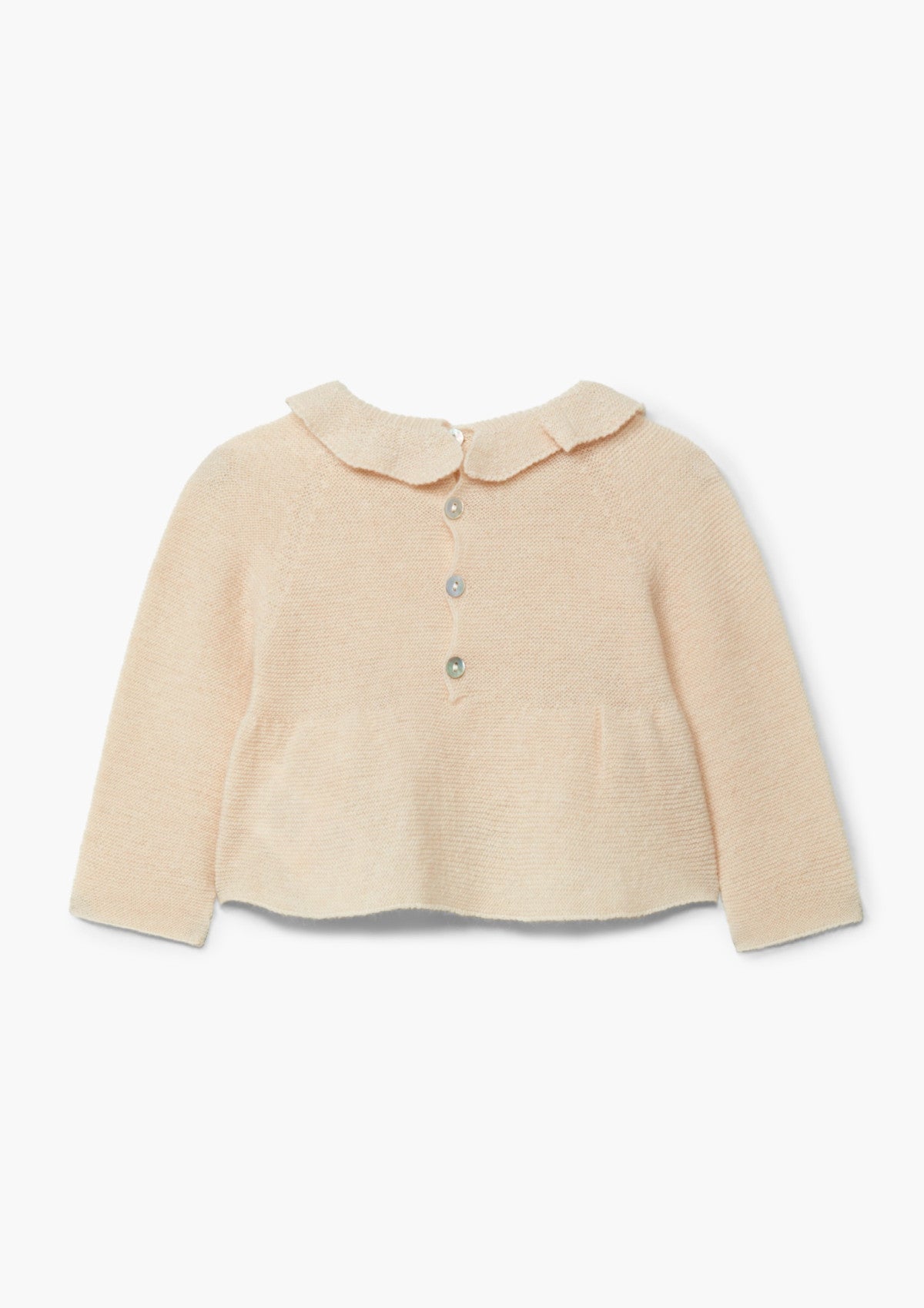 Camisola tricotada em lã merino e caxemira | SERENITY - WEDOBLE