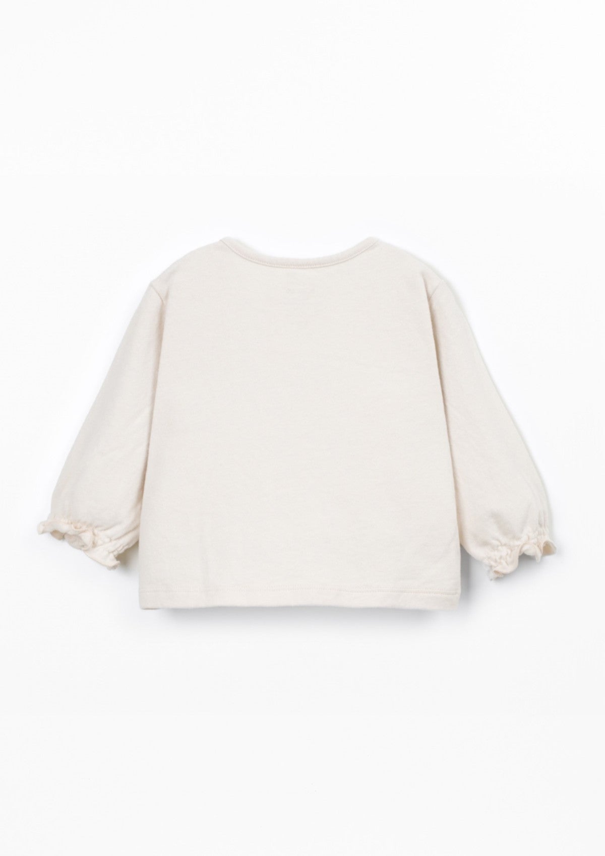 T-shirt com pormenor bordado - PLAYUP
