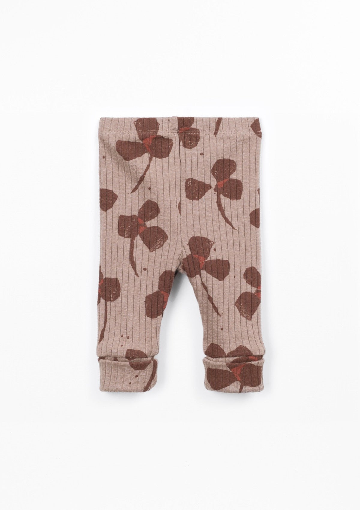 Leggings em algodão reciclado e poliéster com cintura elástica e estampado - PLAYUP