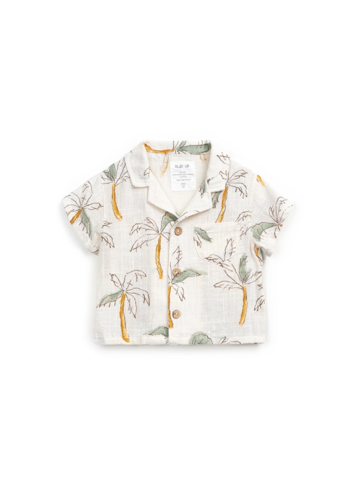 Camisa de manga curta | Textile Art - PLAYUP