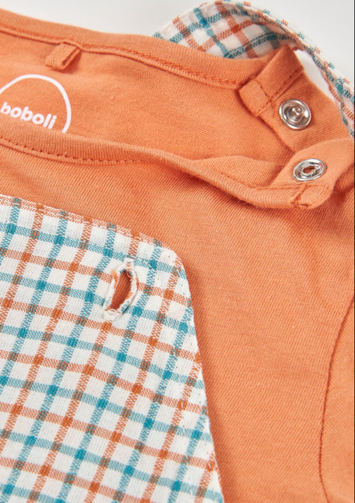 Conjunto jardineira e t-shirt - BOBOLI