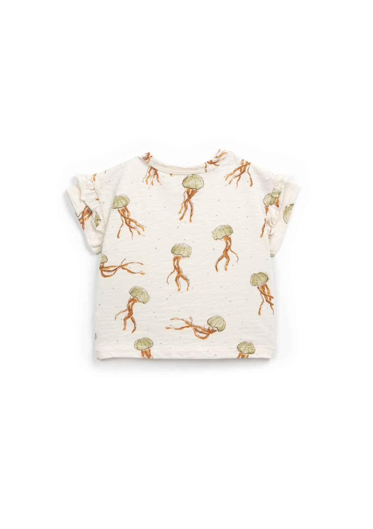 T-shirt com estampado de alforrecas | Textile Art - PLAYUP