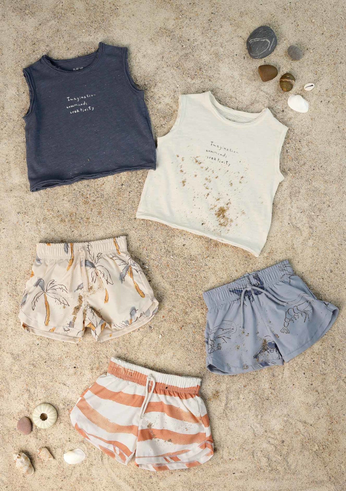 Calção de banho com cueca interior | Textile Art - PLAYUP