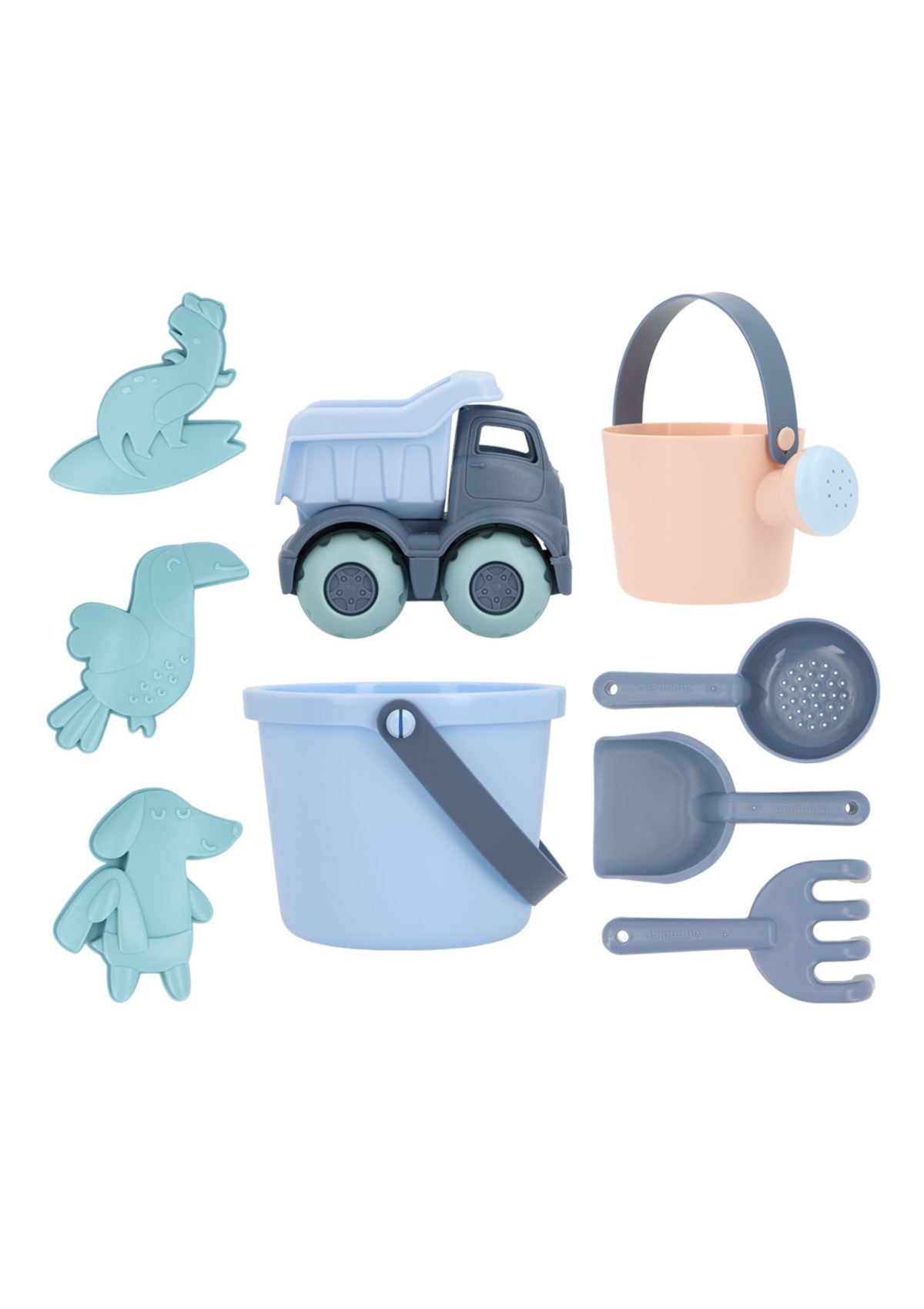Conjunto de brinquedos de praia Serenity Blue - Monnëka