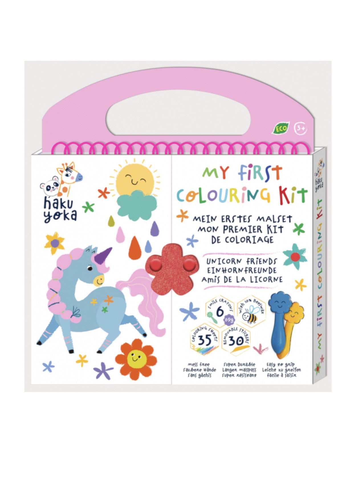 O MEU PRIMEIRO KIT DE COLORIR - UNICÓRNIOS