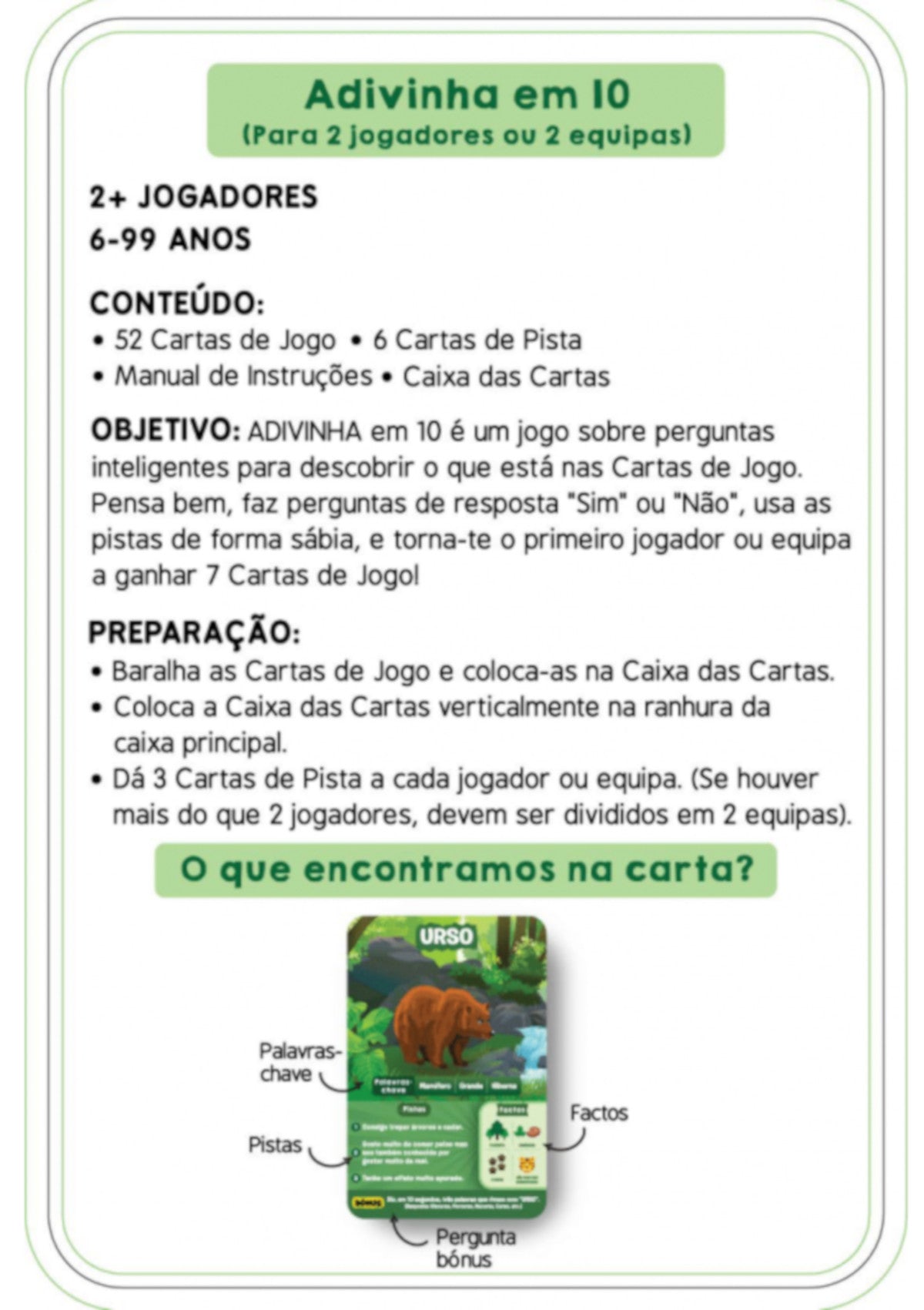 ADIVINHA EM 10 - REINO ANIMAL