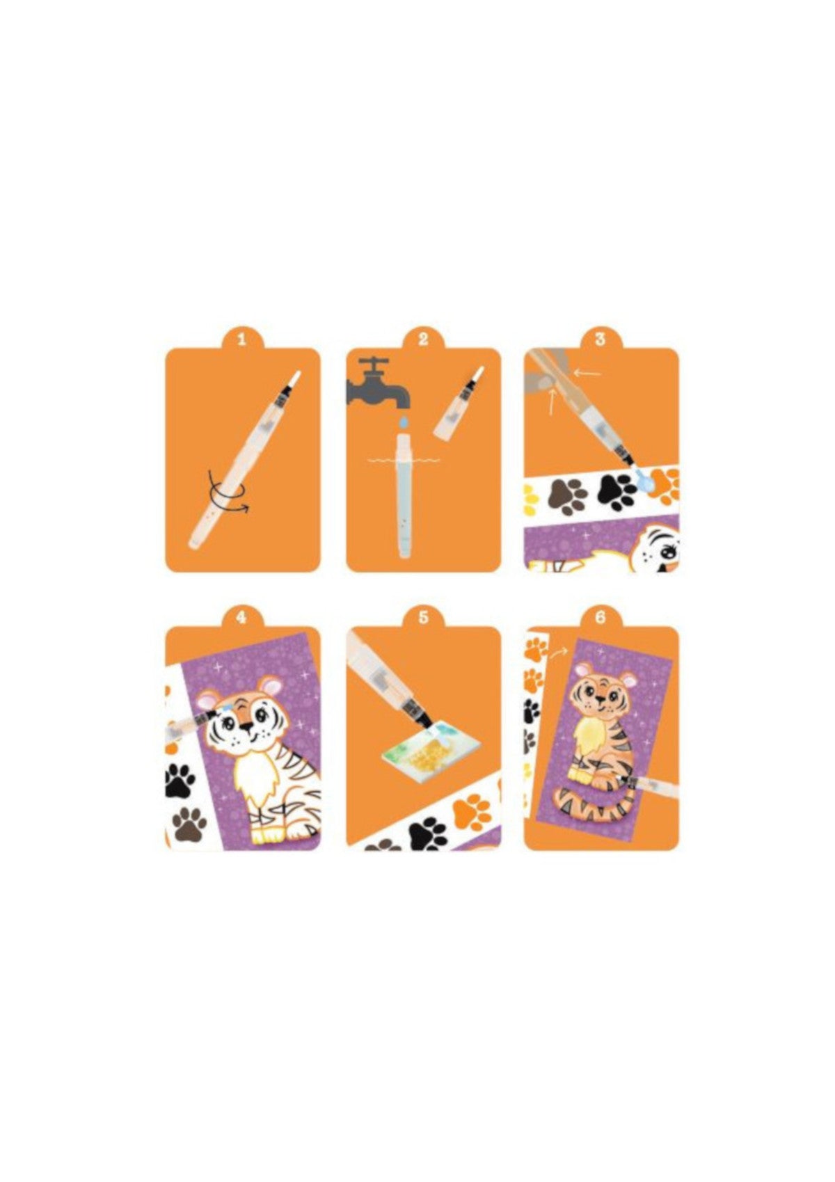 Paint A Picture Set - Wild Animals