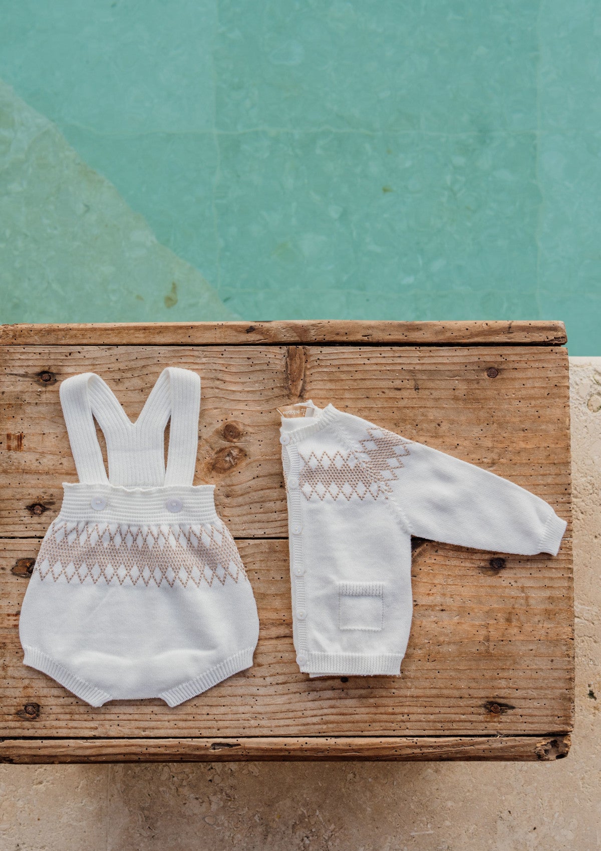 Casaco tricotado em algodão orgânico | MOTHER'S LOVE- WEDOBLE