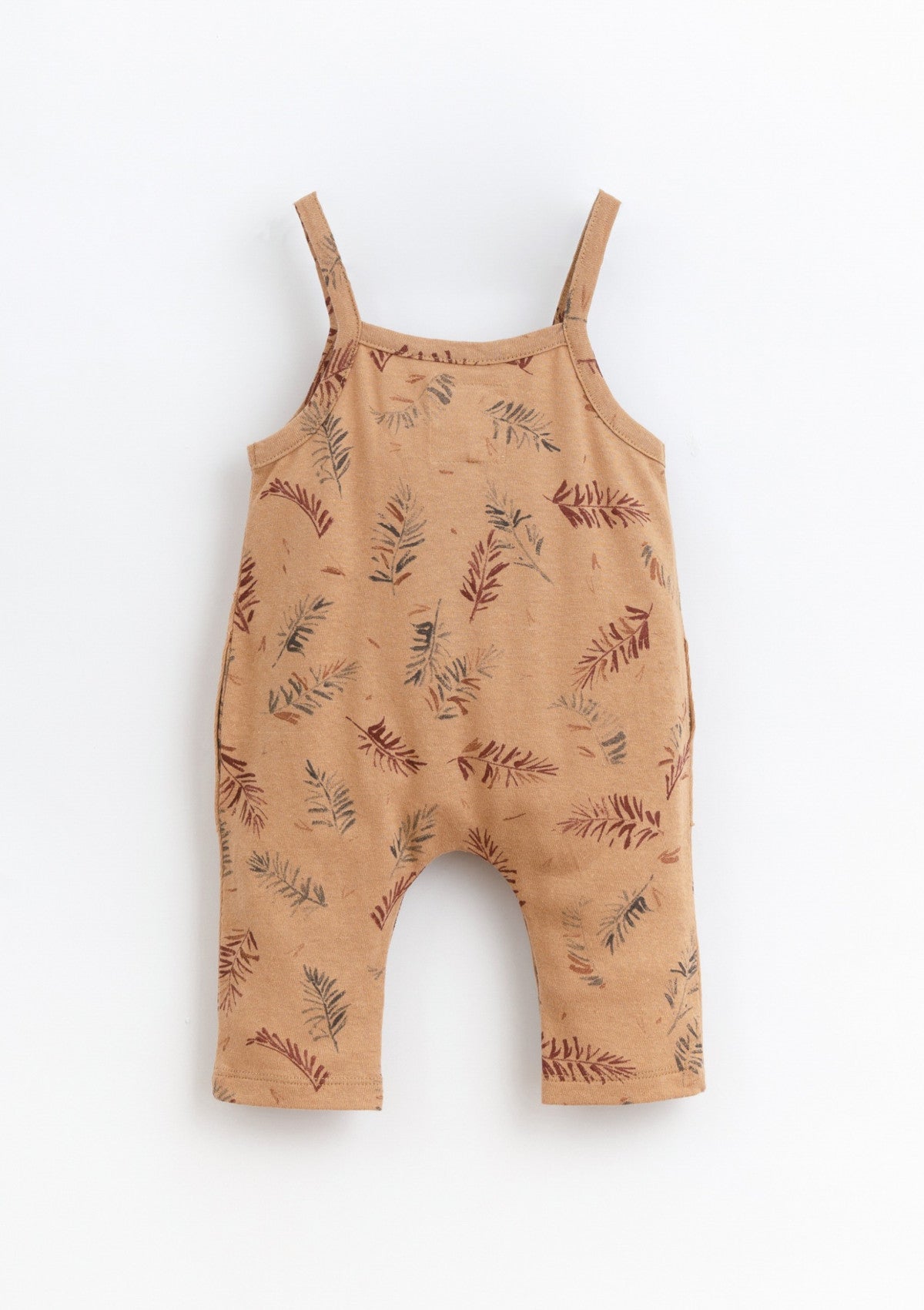 Macacão em mistura de algodão orgânico e linho | Basketry - PLAYUP