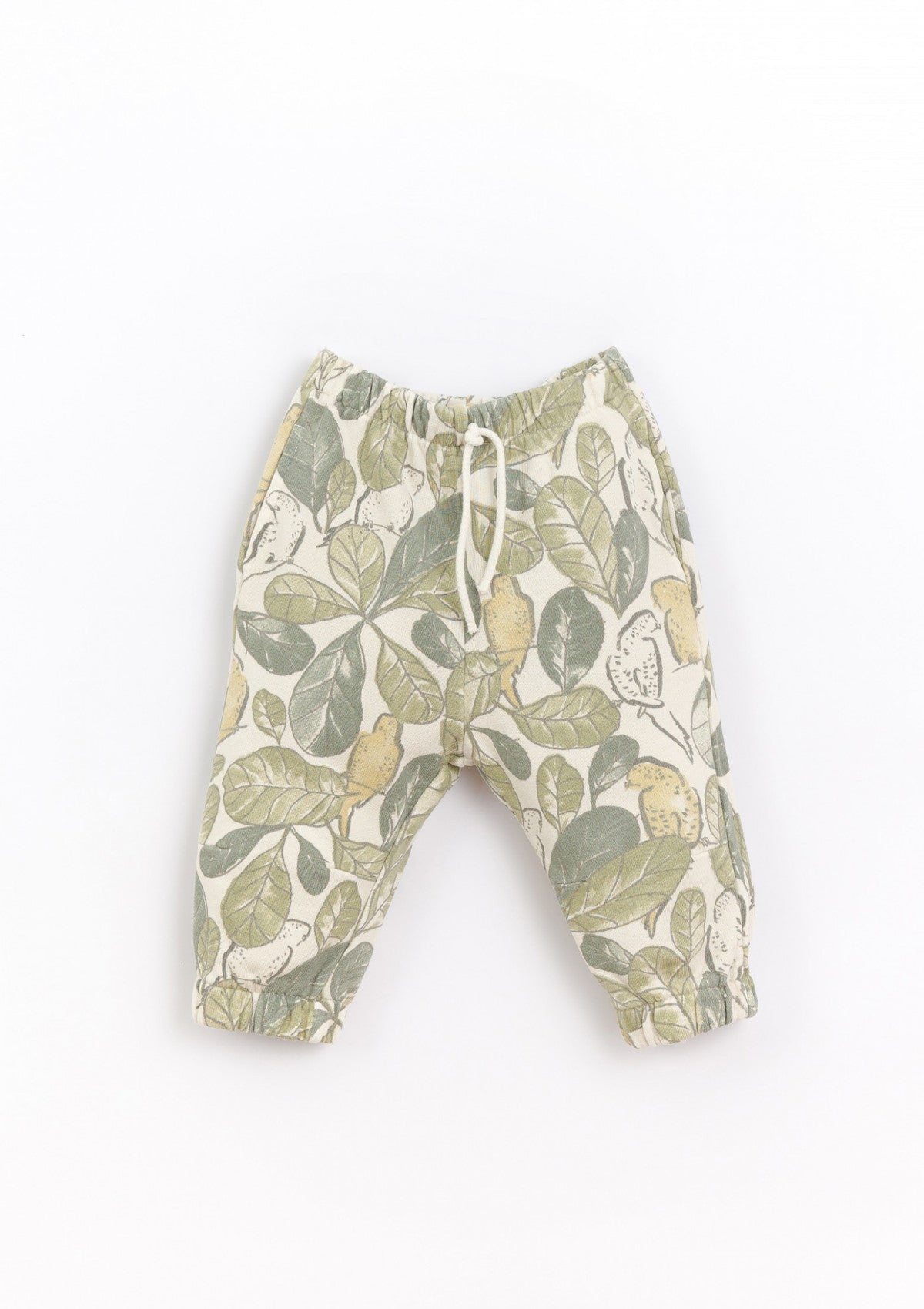 Calça de malha em mistura de fibras naturais | Basketry - PLAYUP