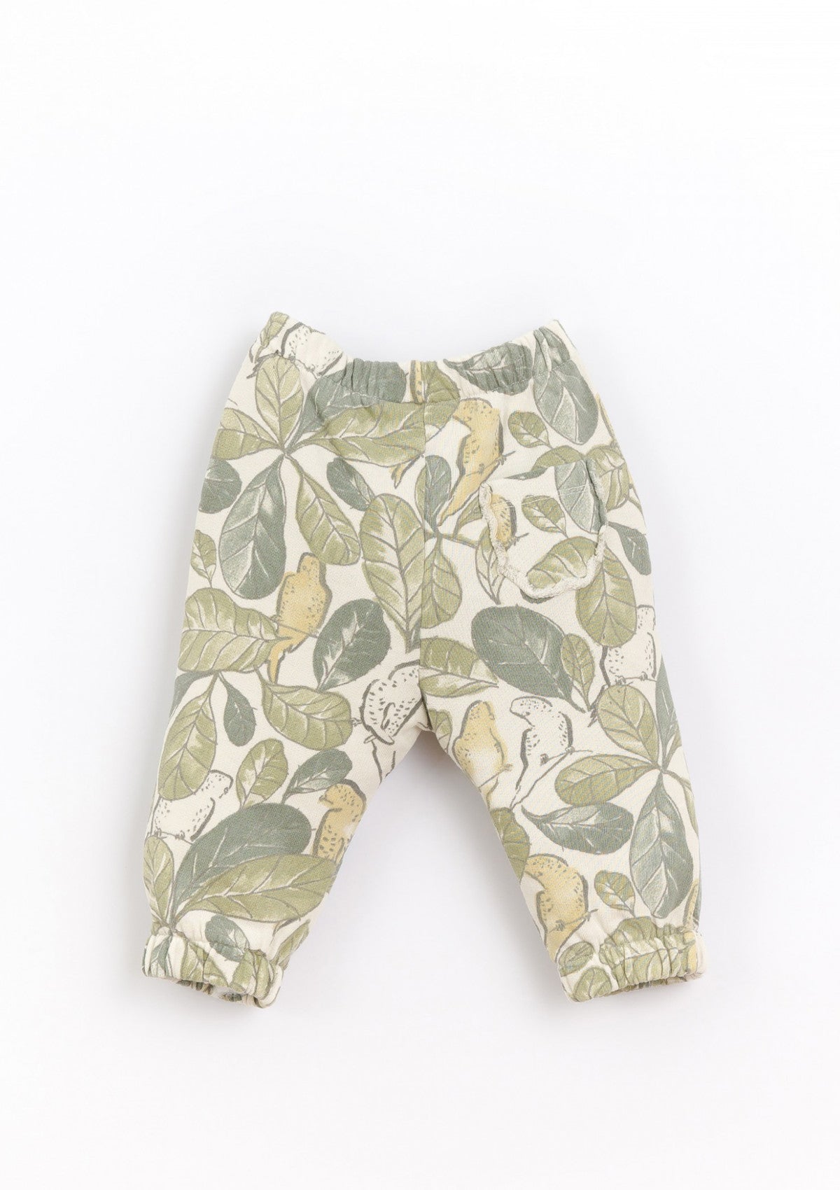 Calça de malha em mistura de fibras naturais | Basketry - PLAYUP