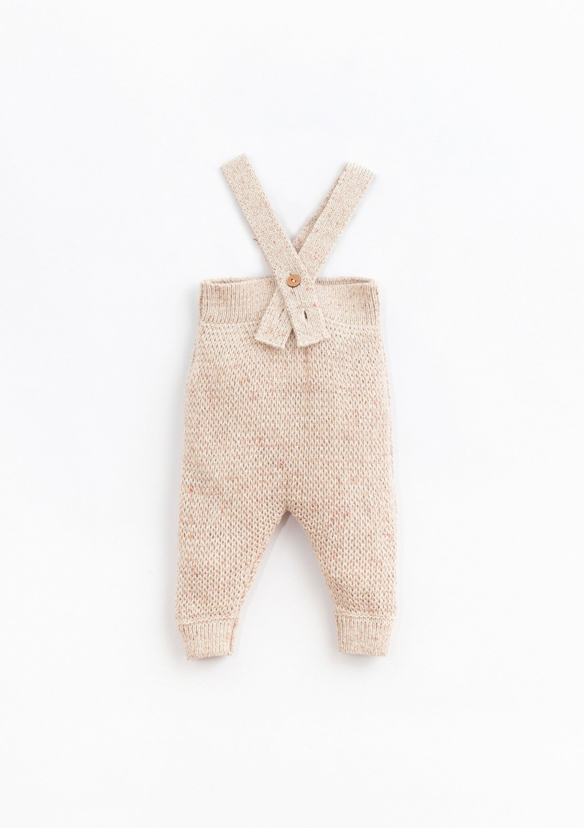Macacão tricot com alças cruzadas | Basketry - PLAYUP