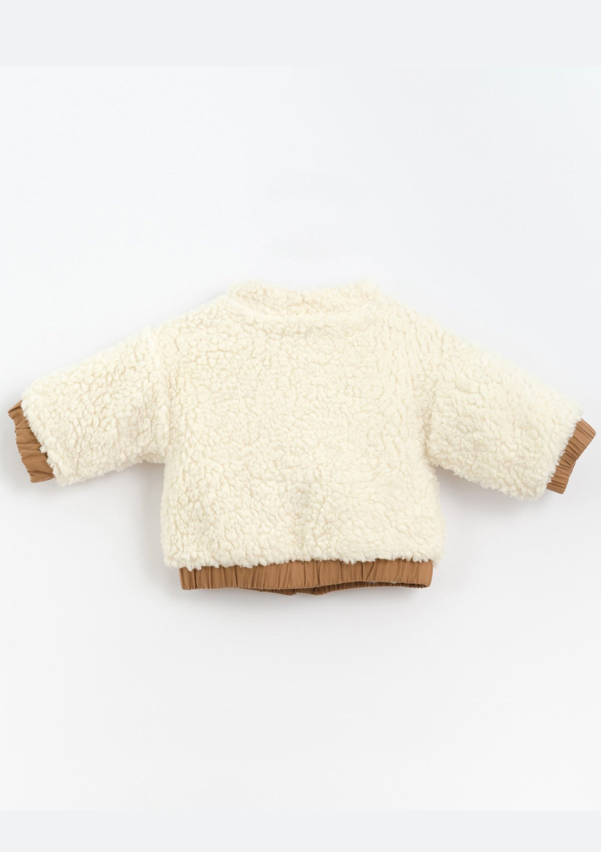 Casaco de pelo com forro estampado | Culinary - PLAYUP