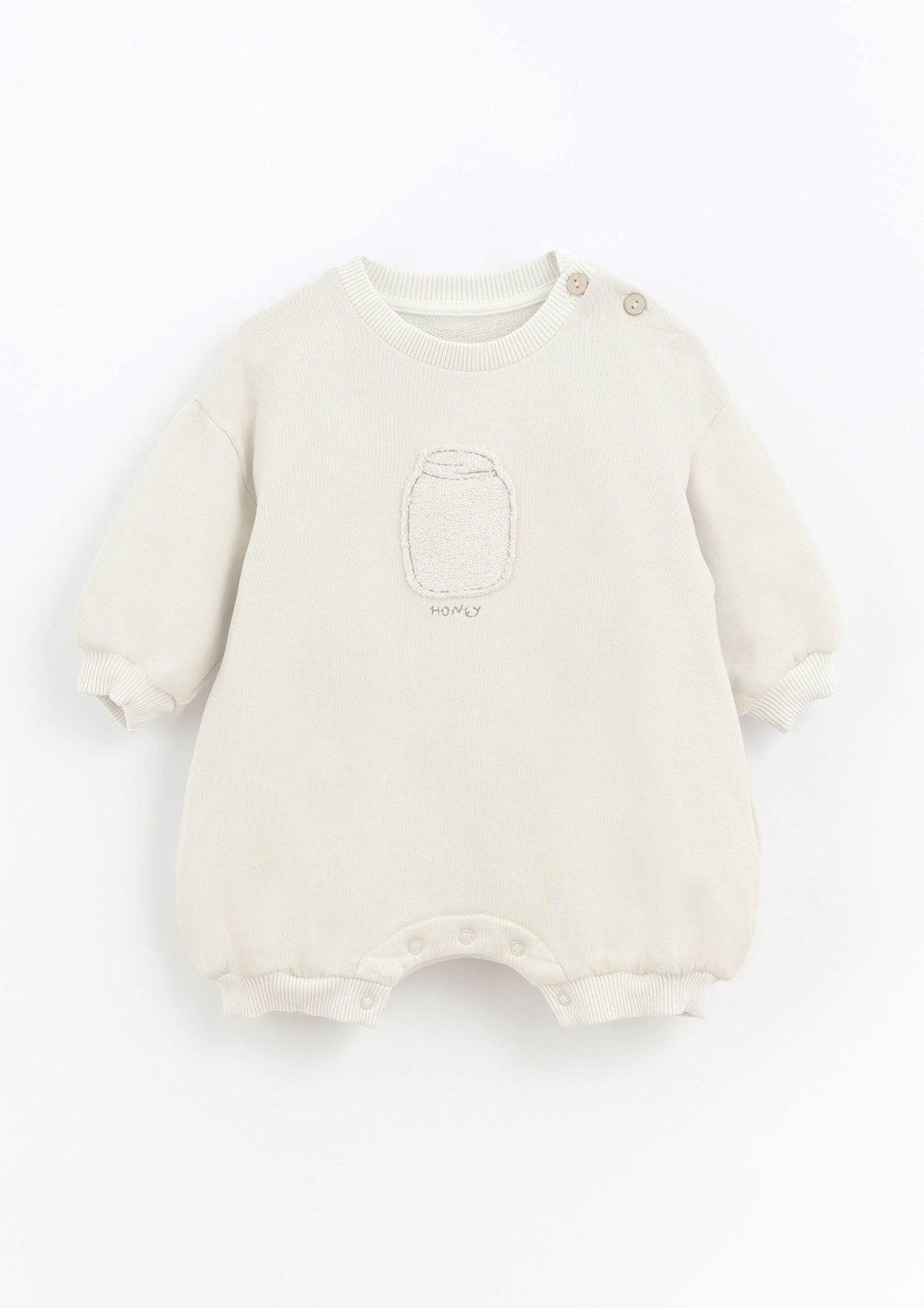 Jumpsuit in in mixture of cotton and organic cotton | Culinary - PLAYUP