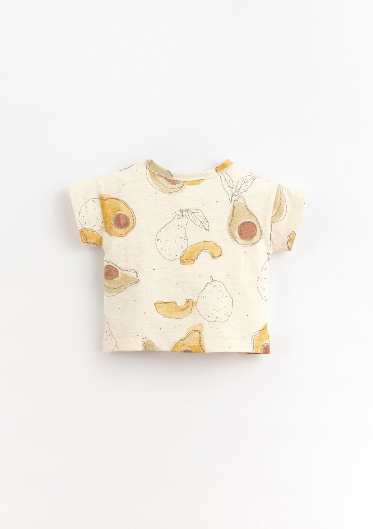 T-shirt com botão de coco | Organic Care - PLAYUP