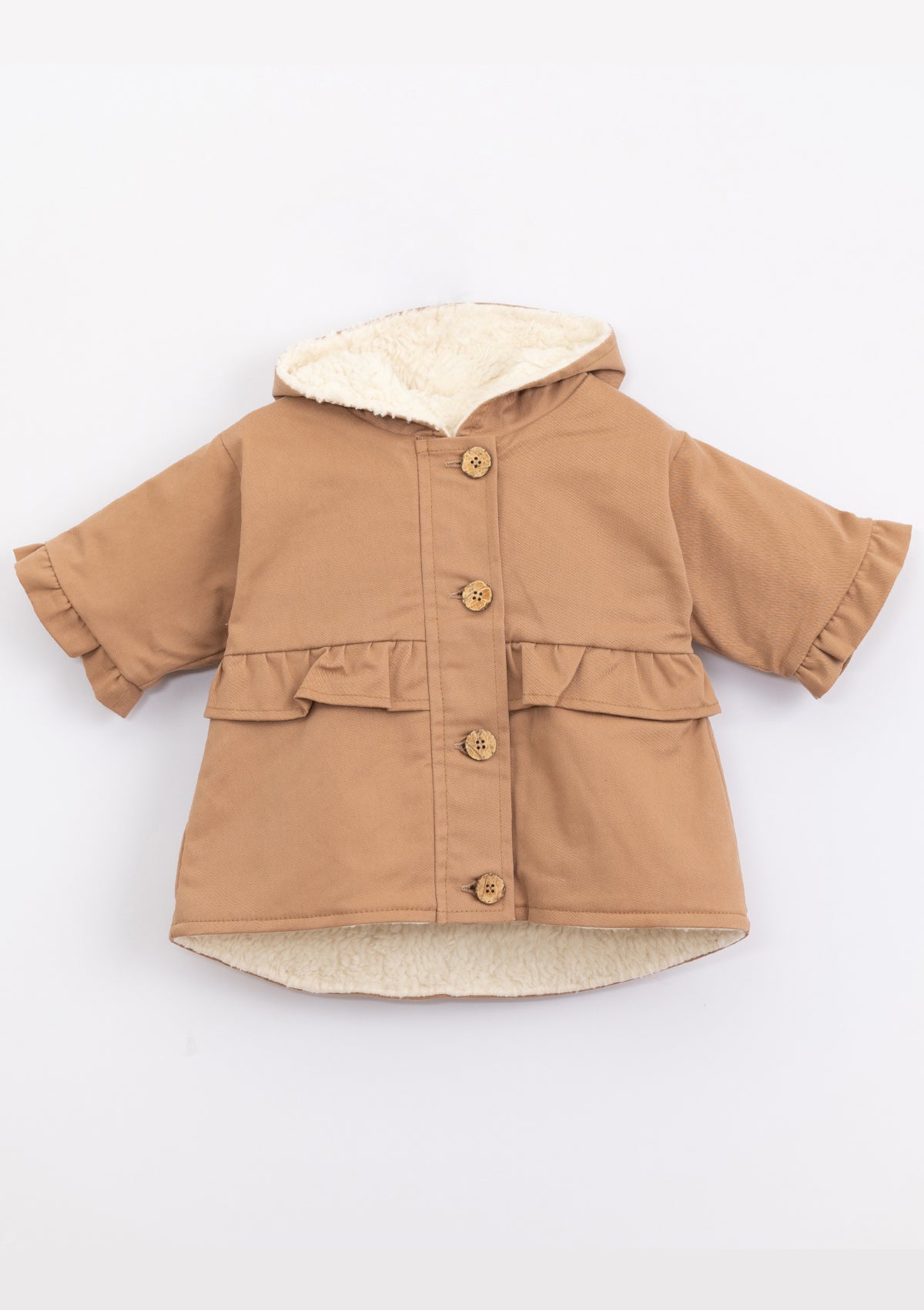 Casaco impermeável com forro de pelo | Illustration - PLAYUP