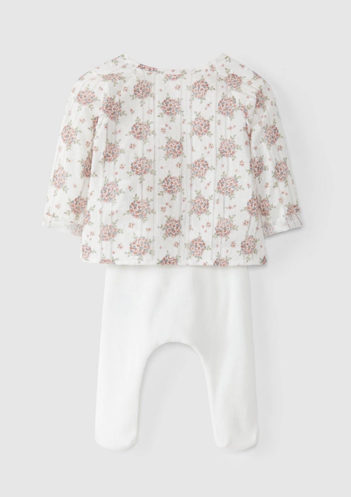 Kit três peças estampado floral - SNUG