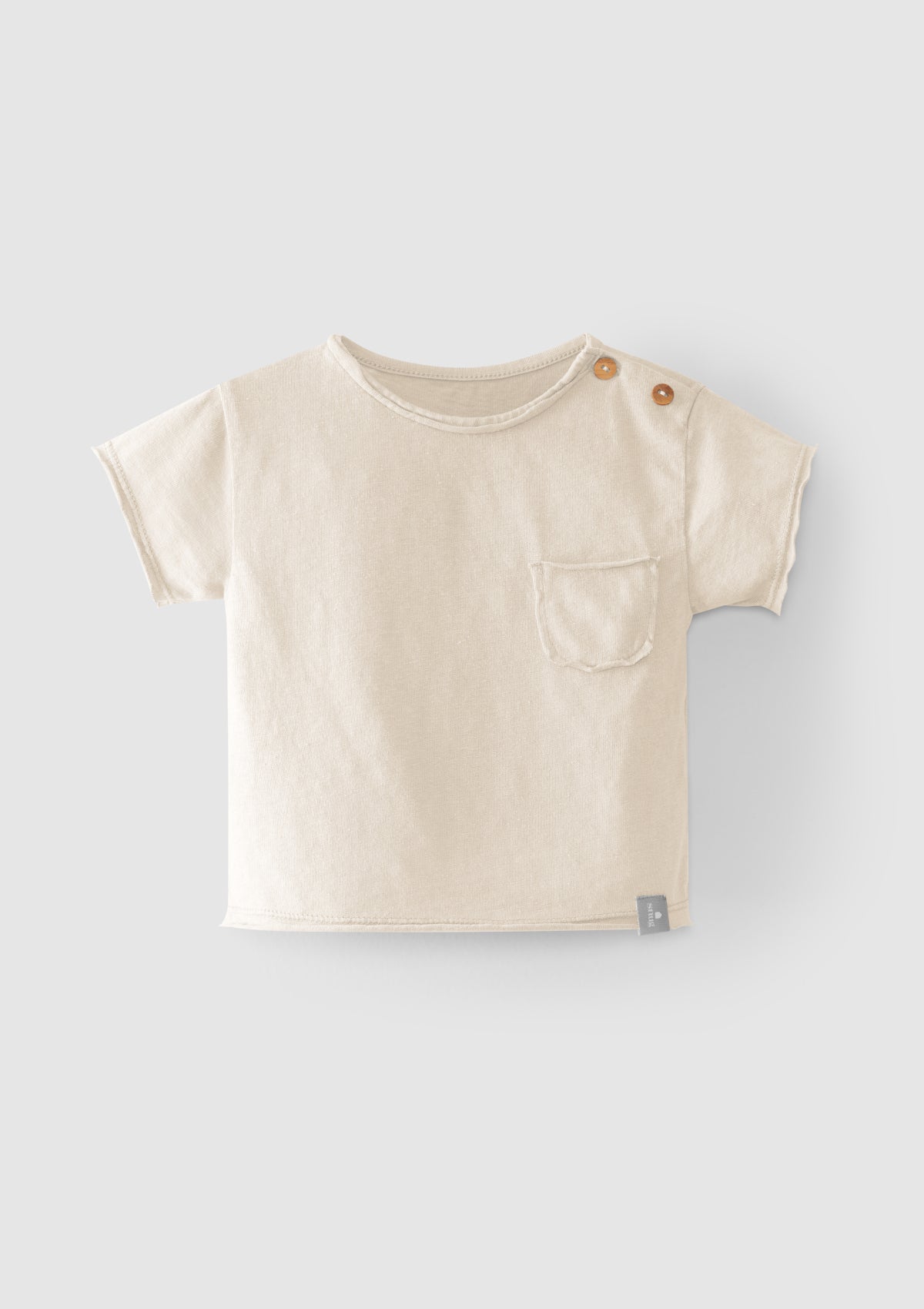 T-shirt lisa com bolso - SNUG