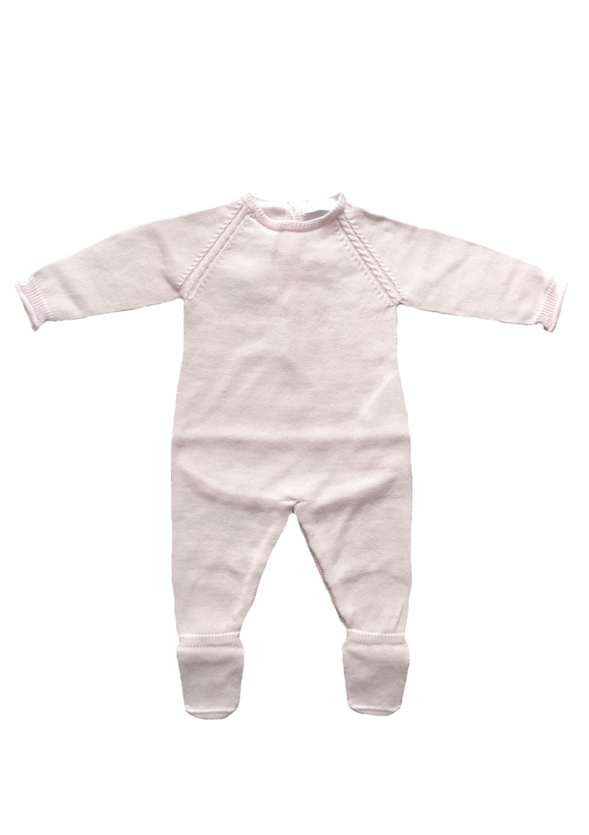 Babygrow malha rosa - Wedoble