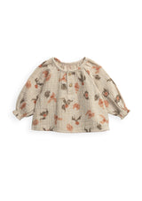 Shirt with physalis print | Mother Lúcia - PLAYUP