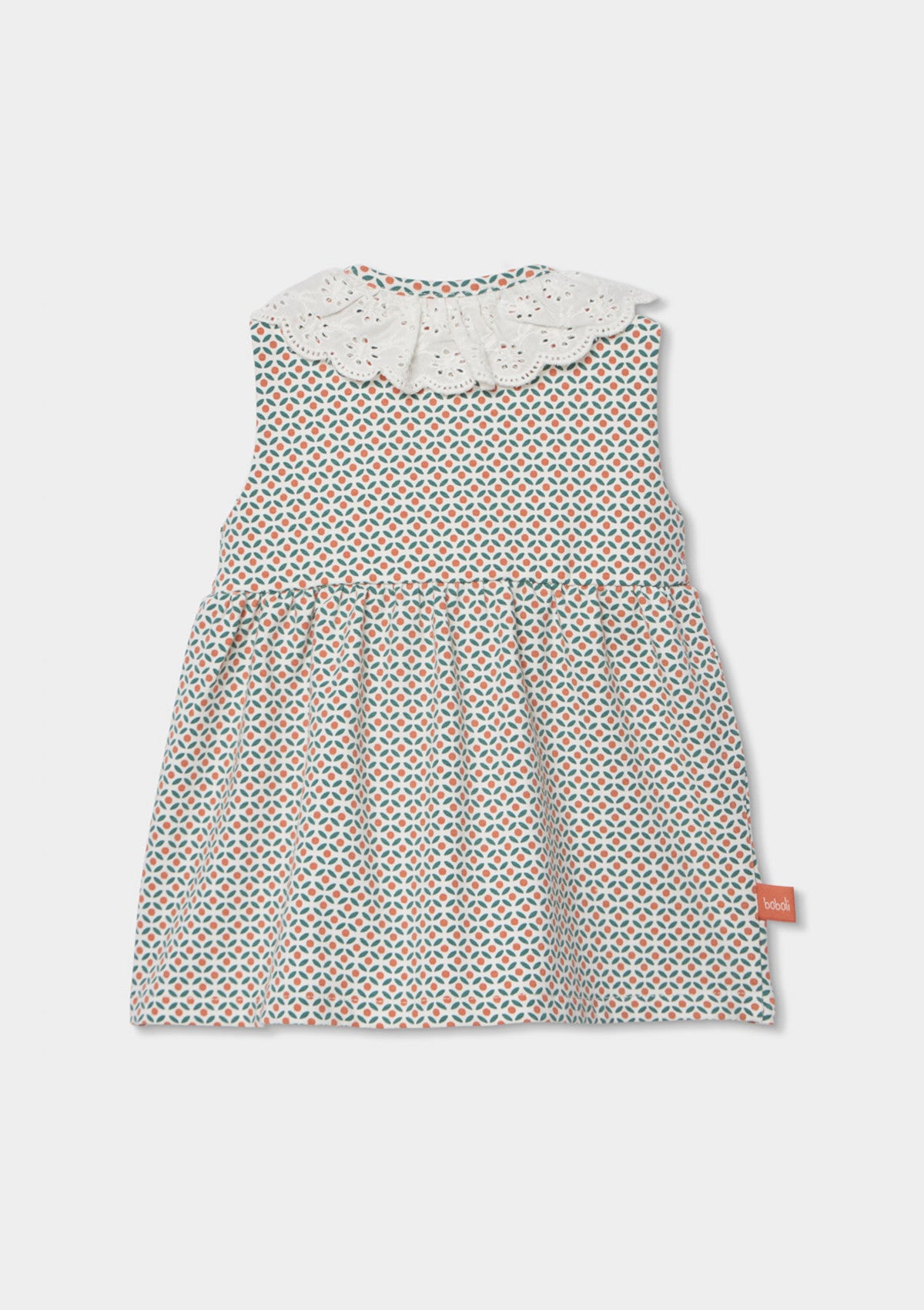 Vestido estampado para menina - BOBOLI