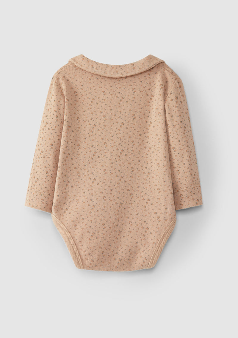 Bodysuit round neck in organic cotton - SNUG