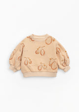 Sweater with bicycles print | Mother Lúcia - PLAYUP