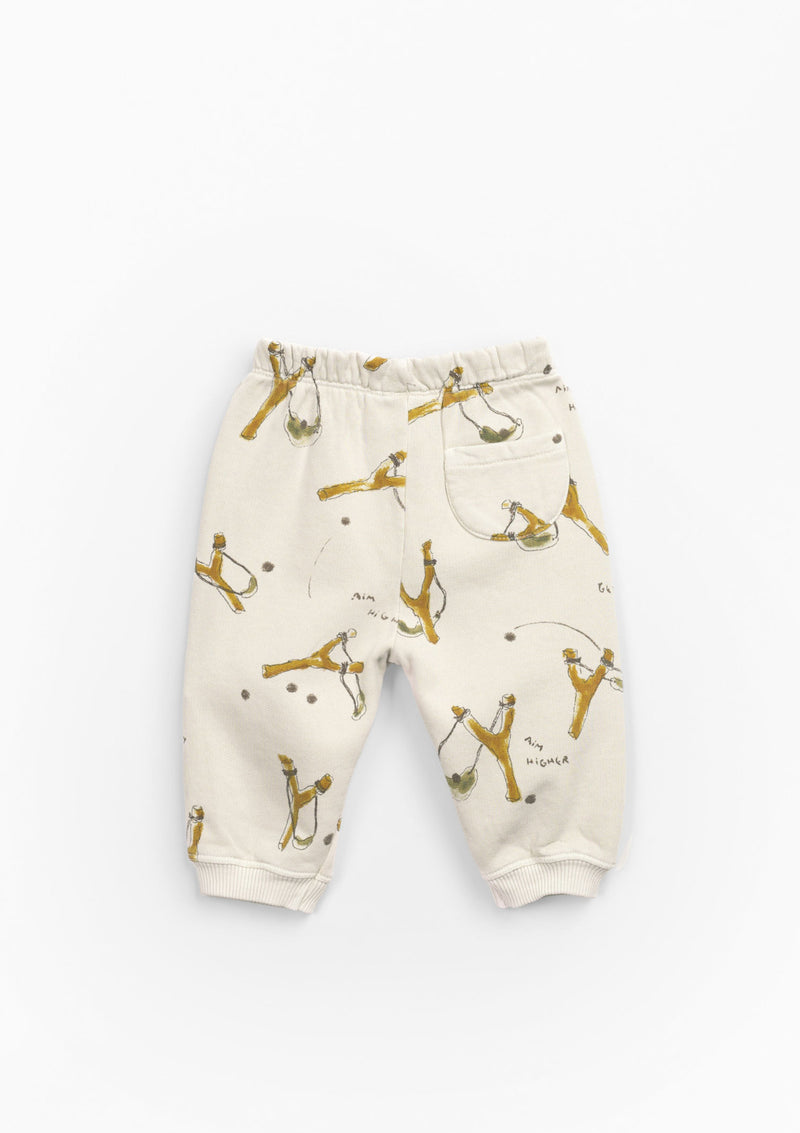 Trousers in mixture of cotton and organic cotton | Mother Lúcia - PLAYUP