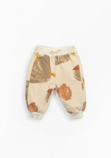 Trousers with abstract print | Mother Lúcia - PLAYUP