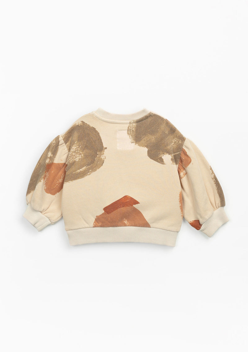 Sweater with abstract print | Mother Lúcia - PLAYUP