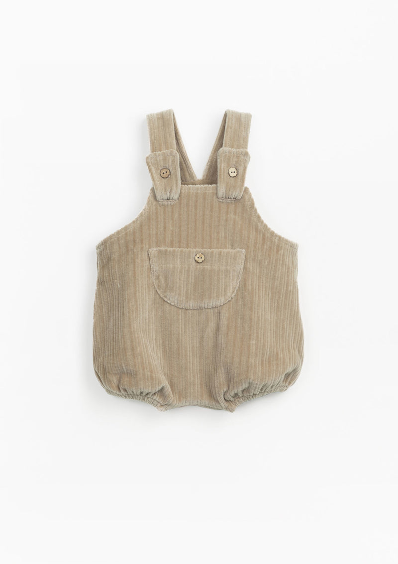 Jumpsuit in a mixture of organic cotton and recycled polyester | Mother Lúcia - PLAYUP