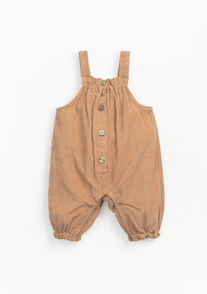 Jumpsuit with coconut button opening | Mother Lúcia - PLAYUP