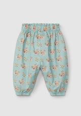 Floral print pull-up pants - SNUG