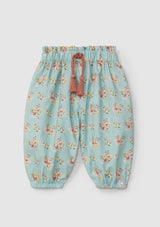 Floral print pull-up pants - SNUG